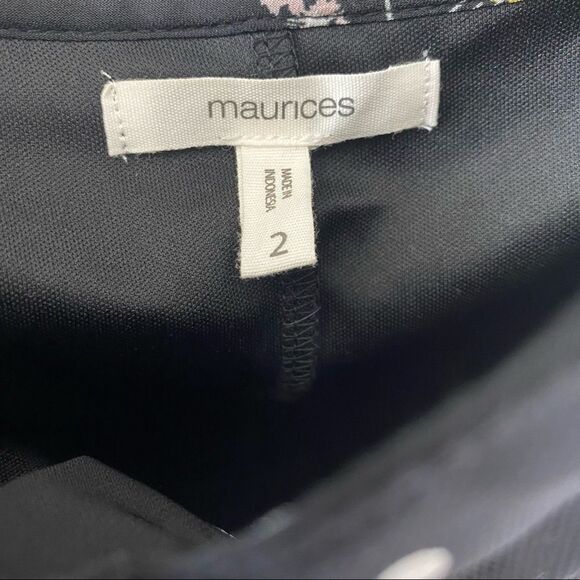 🎉Maurice’s Floral Cold Shoulder Polkadot Top Dress Sz 2X - Picture 8 of 9